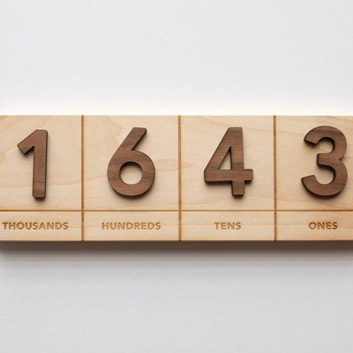 Wooden Place Value Board - Kidz Oasis