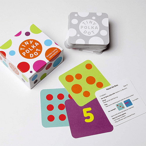 Tiny Polka Dot Math Game - Kidz Oasis